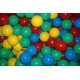Four Color 50MM 2” Playpen Balls & Ball Pit Balls